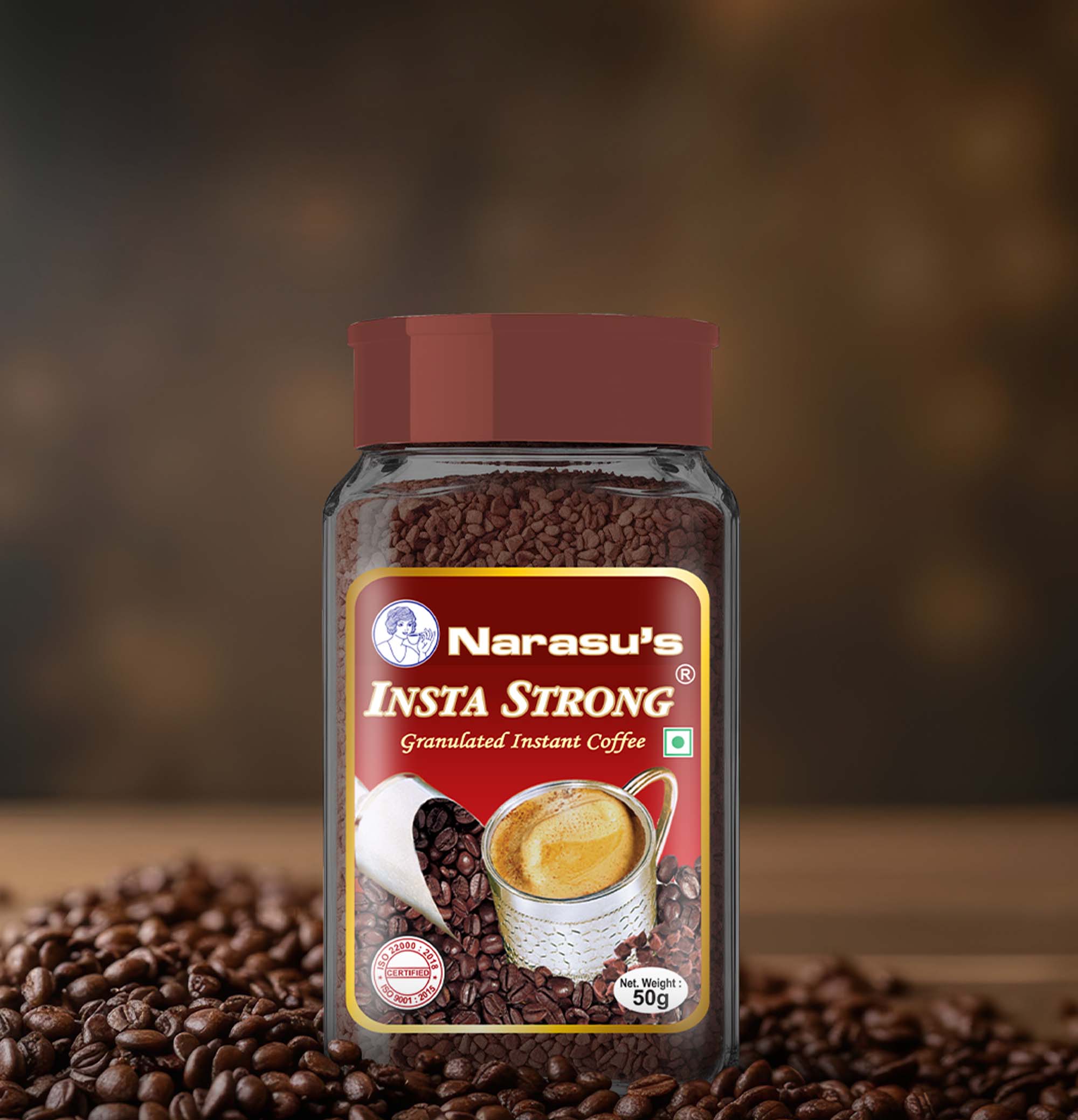 Insta Strong Coffee Jar